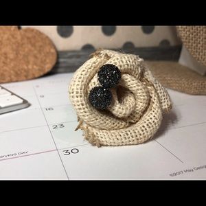 Nine West Simulated Crystal Fireball Stud Earrings